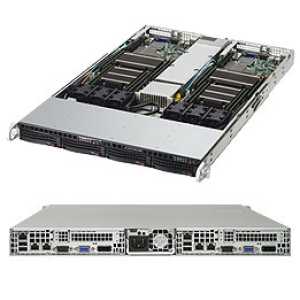 Supermicro 6018TR-TF Intel® C612 LGA 2011 (Socket R) Rack (1U) Black, Grey