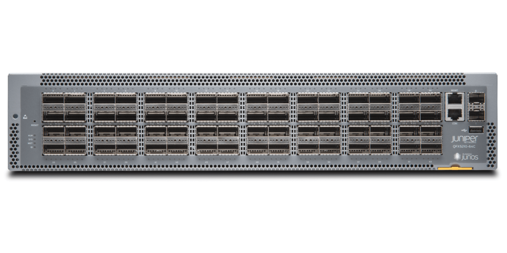 Shop Juniper QFX5210-64C network switches with Steel City Consulting. Certified UK Juniper partner with fast dispatch and expert support.