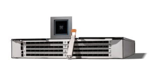 Cisco image of the new Silicon One G300 AI chip, advanced Nexus One platforms and optics for data centres.