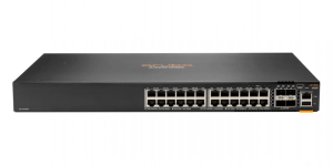 HPE JL662A Aruba 6300M 24-Port 1GbE PoE Switch