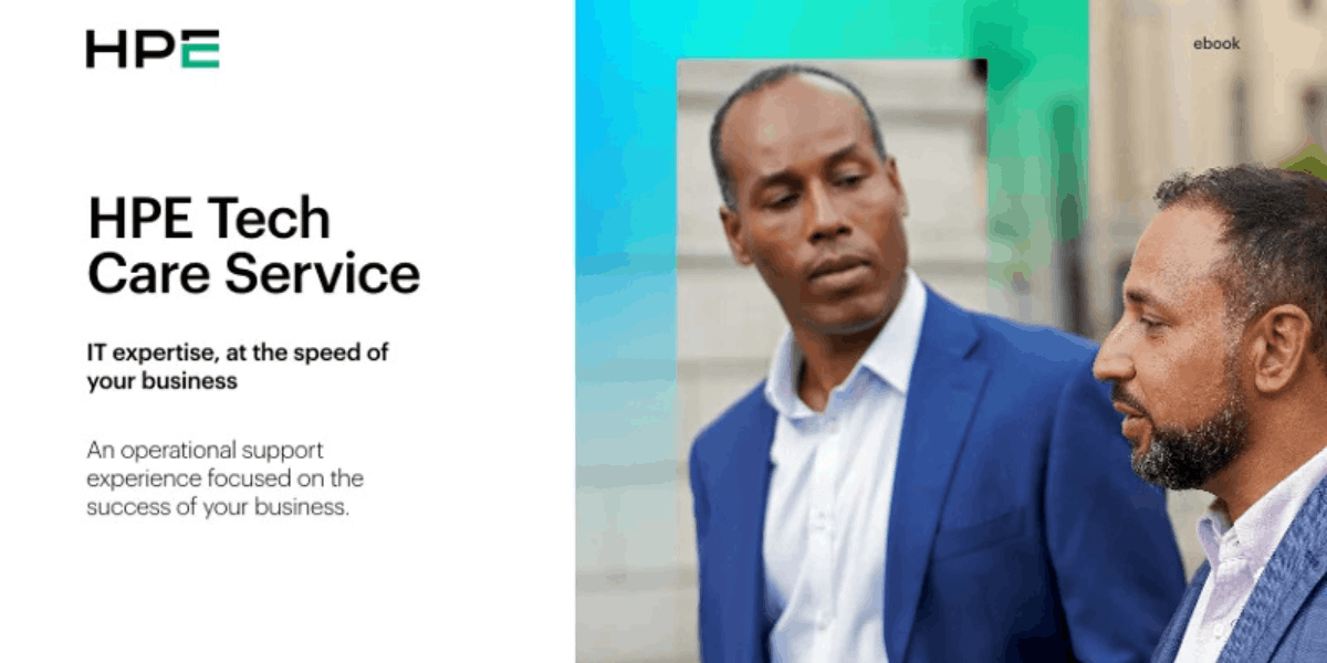 HPE Tech Care – Server, Storage & Infrastructure Support